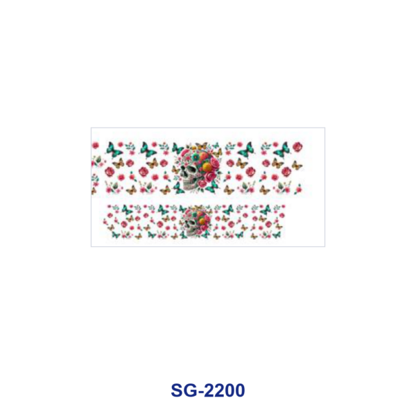 Wholesale 8pcs Mixed Gothic Rose Butterfly Print 3oz Cup Stickers Wrap