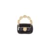 Wholesale 10Pcs Black Zinc Alloy Bag Charm Set DIY Pendants Earrings Keychain Fashion Accessory