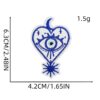 Wholesale Evil Eye Embroidered Patch Decorative Iron-On Applique Fashion Accessory Party Gift Boutique Resale