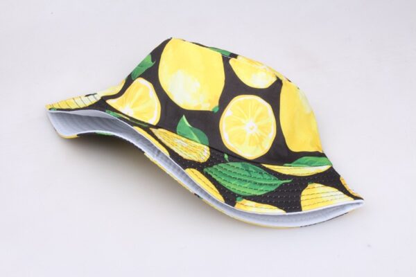 Wholesale Tropical Print Fisherman Hat for Summer Polyester Sun Hat Fashion Accessory