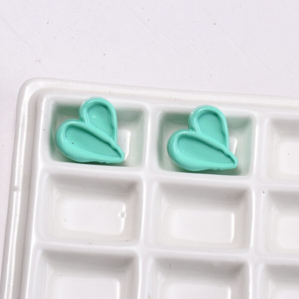 oly-0e92d094c9532e4821273e1baa86943a Wholesale Light Luxury Electroplated Acrylic Loose Beads Mixed Color Leaves Hearts for DIY Jewelry Making and Bag Charms