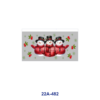 Wholesale 5pcs Cute Winter Christmas Snowman Holiday Element Mixed Decor Prints 16oz Cup UV DTF Wraps