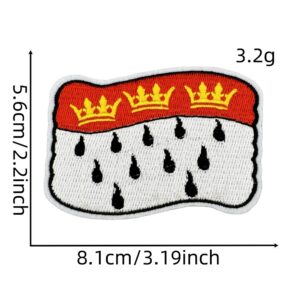 Flag cloth stickers 10#
