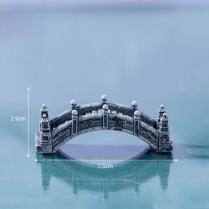 No. 35 carved stone arch bridge / Mountain stream animal series