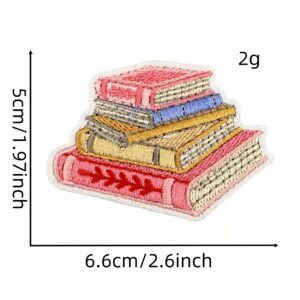 Bookworm cloth sticker 6#