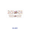 Wholesale 8pcs Dreamy Fairy Tale Girl Floral Print 3oz Cup Stickers Wrap OLY Exclusive