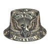 Wholesale Unisex Guitar Print Bucket Hat for Music Festival Outdoor Sun Hat Trendy