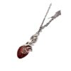 oly-0f484afbfcec961ec20201c1d85ed3ce Wholesale Zinc Alloy Gothic Heart Pendant Bat Necklace Trendy Halloween Jewelry Gift for Resale