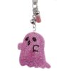 Wholesale Korean Velvet Rhinestone Ghost Keychain Trendy Bag Charm