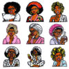 Wholesale Funny Expression Sequins Embroidered Patch with Iron On Backing Chic Decorative Gift for Coat