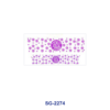oly-0f7ec5d1ed0521c998b53a0508a2f232 Wholesale 8pcs Mixed Cartoon Bear Polka Dot Bow Girl Print 3oz Cup Stickers Wrap OLY Exclusive