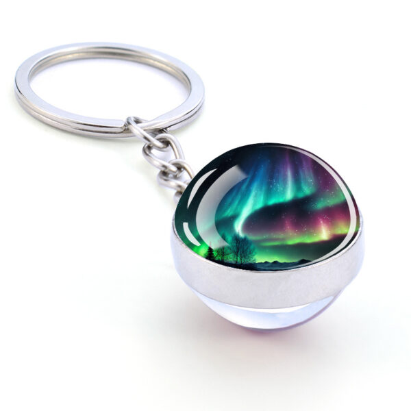 Wholesale Northern Luminous Keychain Bag Charm Gift Boutique Resale