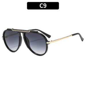 C9 - Black frame with double gray accents