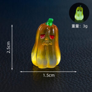 Tall pumpkin-jelly luminous yellow