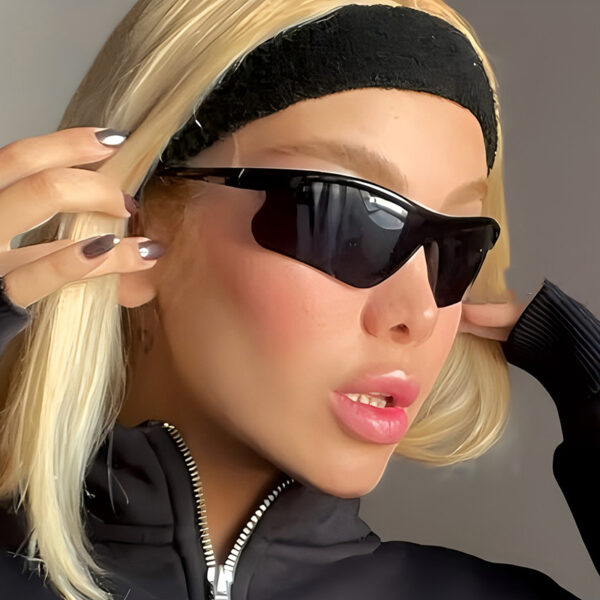 Wholesale Silver Mirror Goggles Windproof UV400 Unisex Trendy Outdoor Sports Sunglasses
