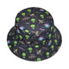 oly-0fd2b07f5793926f9ed6763445655fe7 Wholesale Spaceship Pattern Bucket Hat Double Sided Sun Protection Unisex Outdoor Hat for Men Women