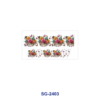 Wholesale 8pcs Mixed Floral Animal Cartoon Ribbon Print 3oz Cup Stickers Wrap OLY Exclusive