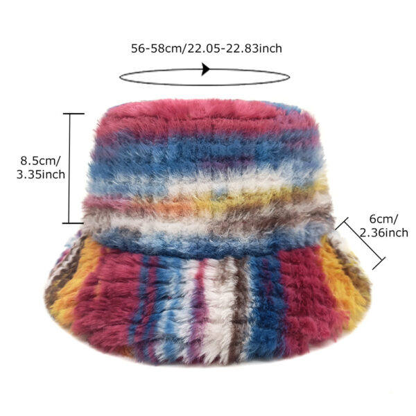 Wholesale Dopamine Tie Dye Gradient Bucket Hat Stylish Women's Fashion Accessory Gift