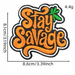 English slogan cloth sticker 6 #