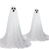 Wholesale Halloween Standing Glowing Ghost Decoration, Lilac Purple Outdoor Yard Ornament for Resale