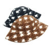 oly-100f39f9f9c4d21c389e34e2d7662d45 Wholesale Retro Teddy Fleece Fisherman Hat Trendy Winter Fashion Accessory with Sun Protection Face Slimming Design for Gift Resale