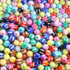 oly-1010f5a6dcb1c13a5d20d9fcabc4f2b9 Wholesale Watermelon Stripe Acrylic Beads for DIY Jewelry Keychain Bag Charm
