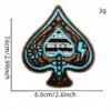 oly-10136271caf792e617f68242f01057d7 Wholesale Bohemian Turquoise Embroidery Western Denim Patch Set 22 Pcs Trendy Fashion Accessory for Boutique Resale