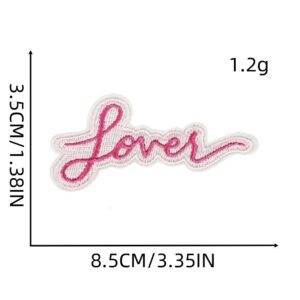 Letter Cloth Sticker 3#