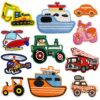 oly-10259e006405a7421fac67d7a3170d6a Wholesale Cartoon Car Embroidered Applique Polyester Thread Fashion Accessory Bag Charm Decoration