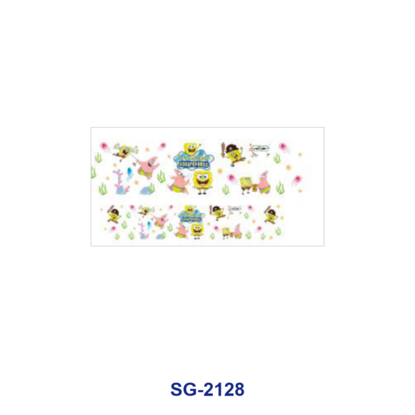 oly-105168c94837ca779dd1ed2a1ff3d0df Wholesale 8pcs Mixed Popular Cartoon Character Print 3oz Cup Stickers Wrap OLY Exclusive