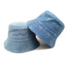 oly-10596a162ceb2a0f6df1d0be64ed6fa6 Wholesale Denim Bow Bucket Hat Sun Protection Fashion Accessory for Women Boutique Resale