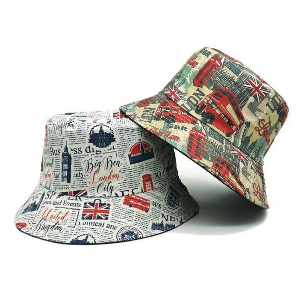 oly-1071339b7fe53fc7f51a93e3a4e4d76b Wholesale Graffiti Digital Print Fisherman Hat Sunscreen Outdoor Fashion Accessory Gift