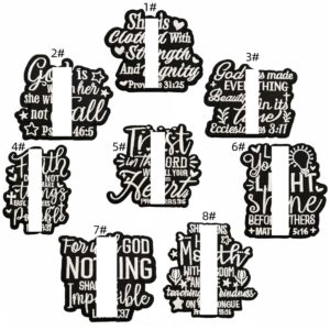 Cartoon english cloth patch set of 8 pieces