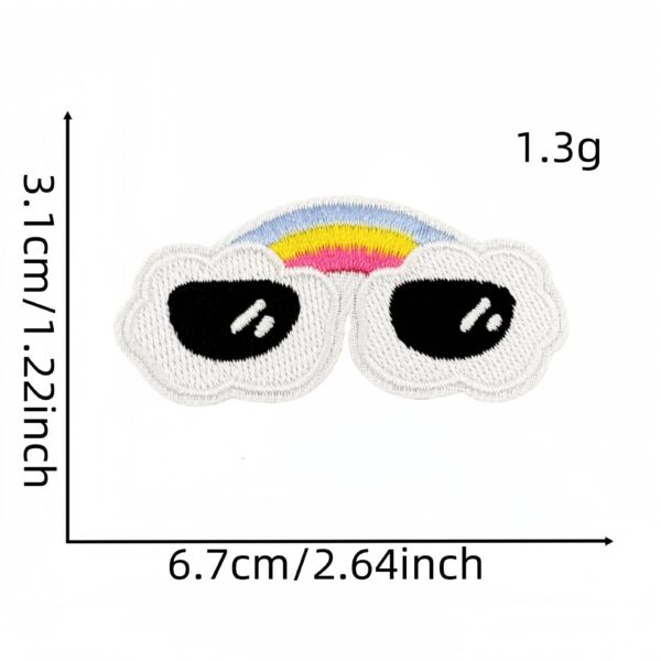 oly-109c42b4255639fe665041ac095d5955 Wholesale Trendy Watermelon Sunglasses Embroidery Patch Decorative Iron-on Sticker for Bags Hats Clothes Gift