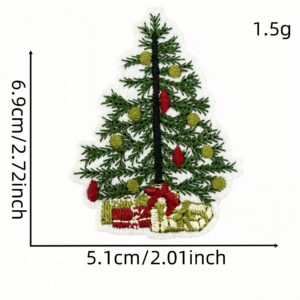 Christmas cloth stickers 18 #