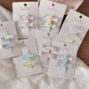 oly-10c004d11c85f9179abead112850d923 Wholesale Spring Floral Bow Hair Clips Acrylic Fashion Accessory Gift