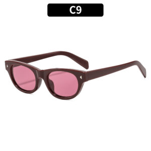 C9 - Wine Red Frame with Red Trim