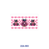 oly-10e6bf879ae5479bf64499a37f9a533c Wholesale 5pcs Cute Valentines Cartoon Superhero Bear Donkey Tree Character Heart Bow Checker Mixed Decor Prints 16oz Cup UV DTF Wraps OLY Exclusive