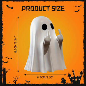 Ghost with middle finger