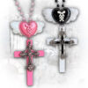 oly-10e831da5d938f61eed735940989f07c Wholesale Y2K Angel Cross Pendant Necklace Trendy Gothic Clavicle Chain Jewelry Accessory for Boutique Resale