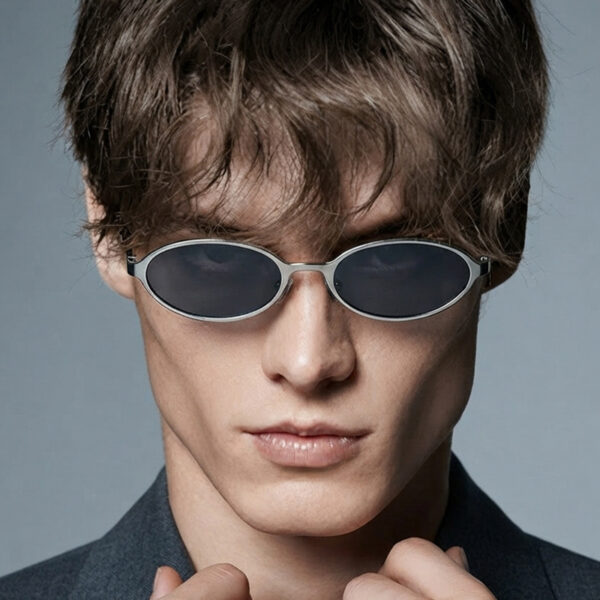 oly-110b5962b88d69e3160bc27d38d9db5e Wholesale Trendy Oval Retro Sunglasses Gold Frame Gray Lens UV400 Sun Protection for Summer