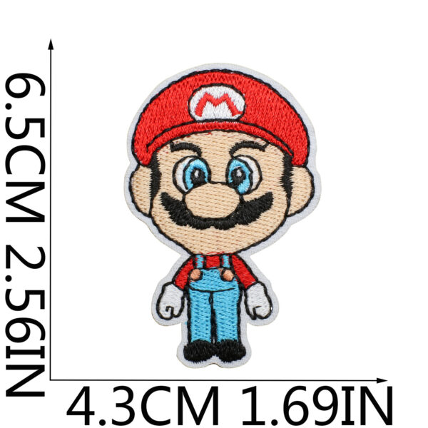 oly-110bd694a460eedd93bda0515c365181 Wholesale Cartoon Embroidered Patch, Dinosaur Monster Design, Fashion Accessory for Clothing Decoration, Gift for Resale