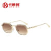 oly-1149aadc36195af7455b5d23038e3816 Wholesale Metal Polygon Ring Design Sunglasses Women UV400 Outdoor Sun Protection Fashion Accessory