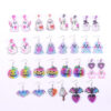 oly-114e721b8da849ffa13aa4d840adbfd5 Wholesale Halloween Bat Pumpkin Ghost Acrylic Earrings Fashion Accessory Party Gift