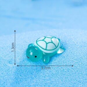 13 # Blue-green [medium size] / 30 types of luminous cartoon turtles