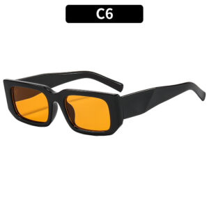 C6-black frame orange slices