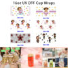 Wholesale 16oz Hairstyles for Schoolgirls Cartoon Series Cup UV DTF Wraps