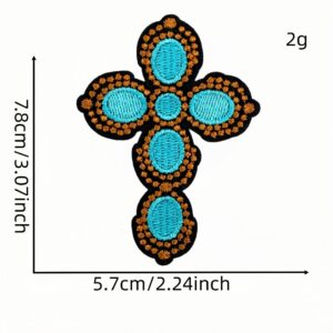 Cross cloth patch 8 #