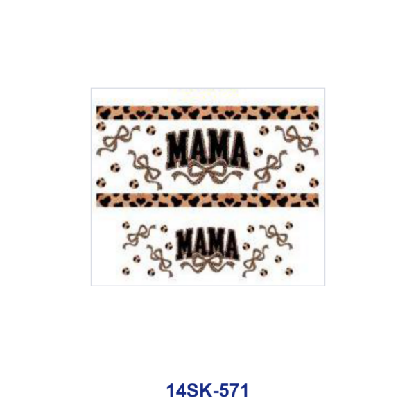 oly-11ed1d3d39cf6a91c24c8689d1d8e7d1 Wholesale 2/4/8pcs Mother's Day Vintage Print Mini Cup Keychain Sticker
