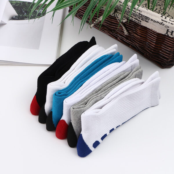oly-1206297ae9105bf356bb95c96a60bd31 Wholesale Classic High Top Towel Bottom Anti Slip Basketball Socks, Casual Sports Socks for Men, Fashion Accessory Gift